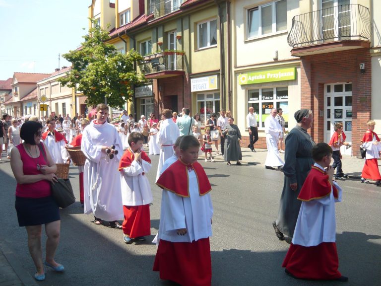 boże ciało w łęczycy