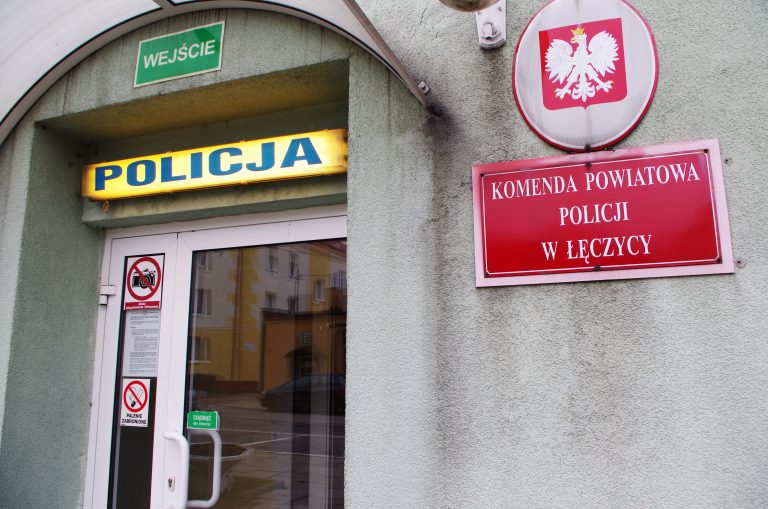 komenda policji w Łęczycy