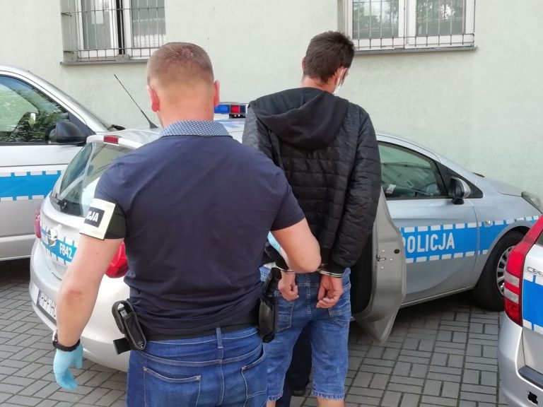 zaatakował sąsiadkę