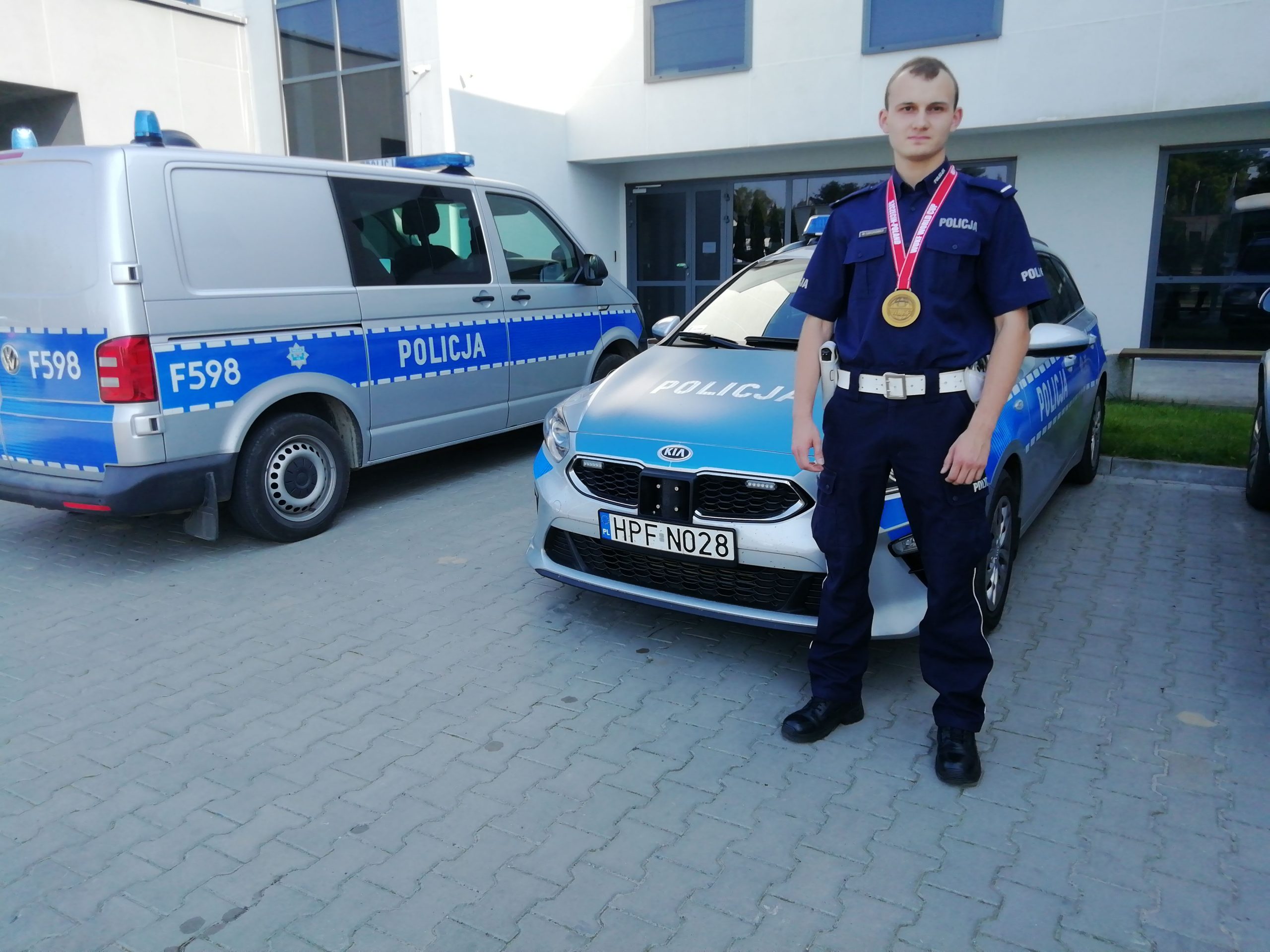 policjant mistrzem świata