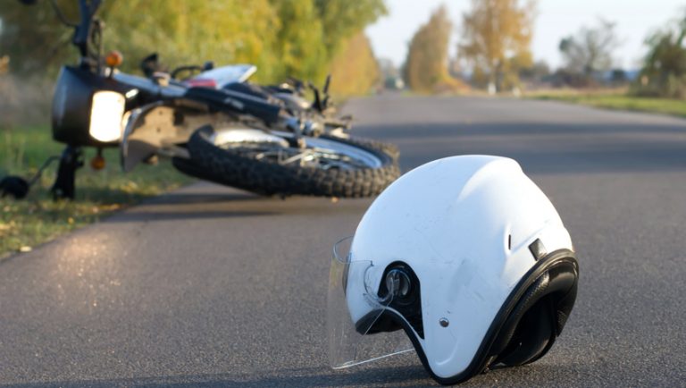 śmierć motocyklisty