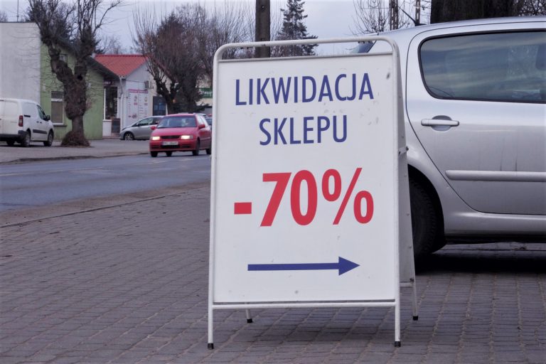 likwidacja sklepu