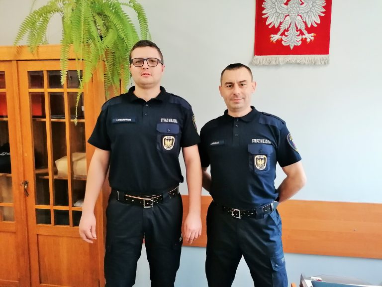 strażnicy w łęczycy