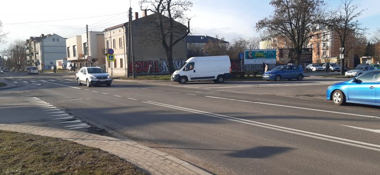 skrzyżowanie w łęczycy
