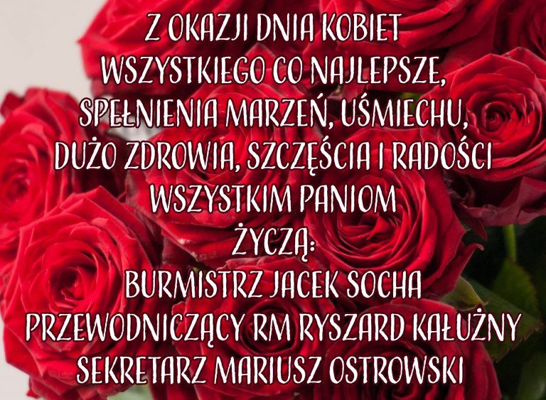 życzenia burmistrz