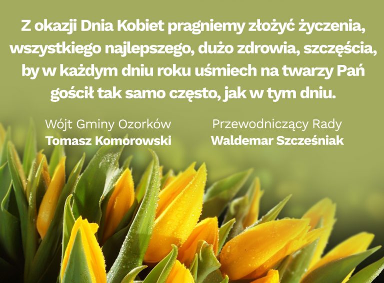 życzenia gmina ozorków