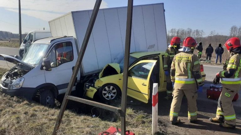 wypadek po ozorkowem