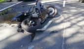 motocyklista wypadek