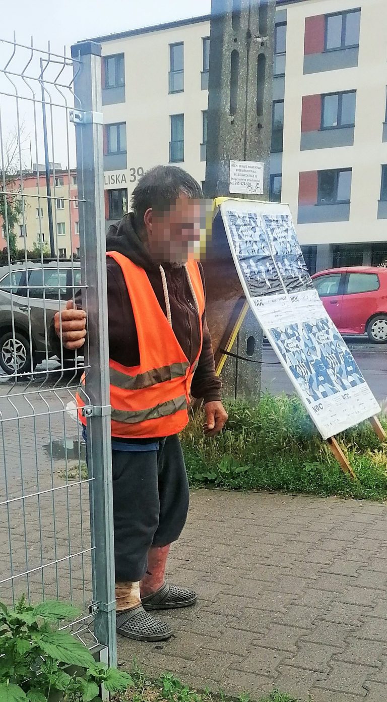 bezdomny łęczyca