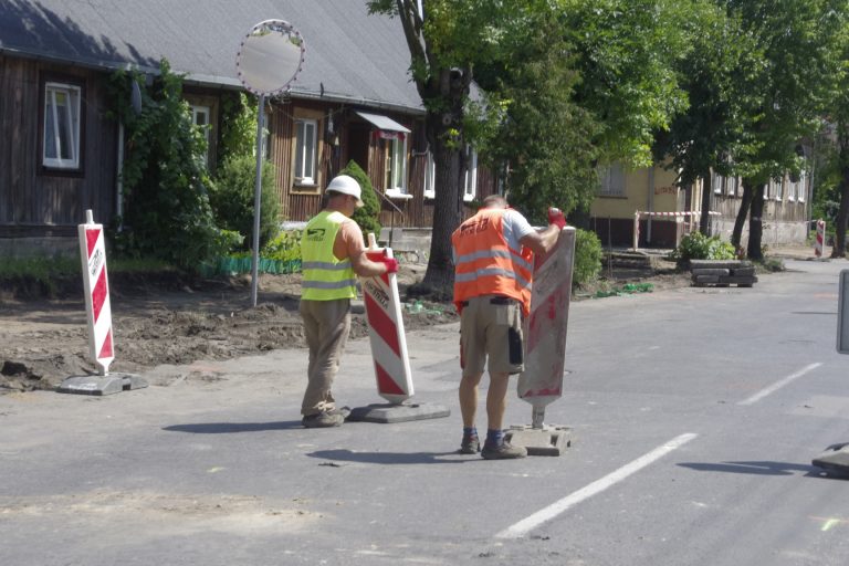 niebezpiecznie przy lidlu