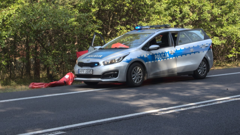 śmierć motocyklisty