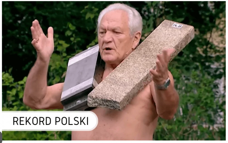 człowiek magnes