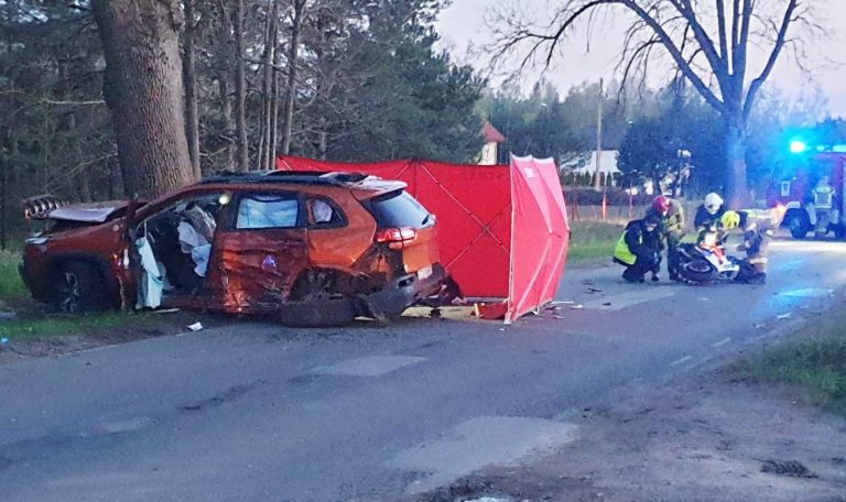 wypadek motory śmierć