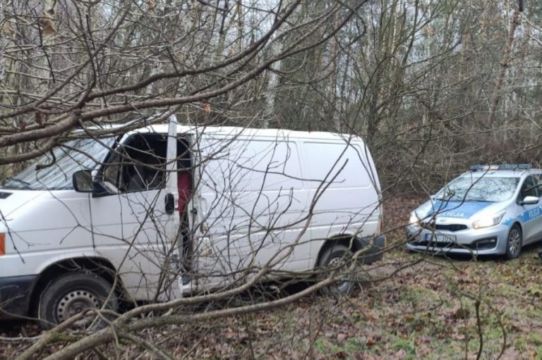 uciekał przed policją