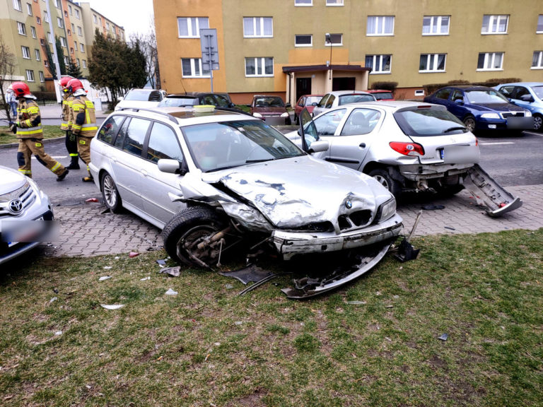 pijany kierowca bmw