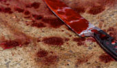 nóż krew