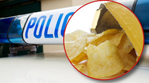aresztowany za chipsy