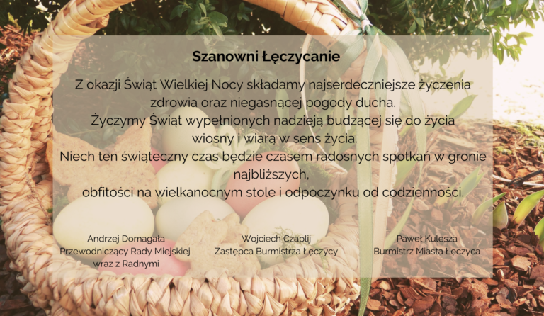 życzenia urząd miasta w łęczycy