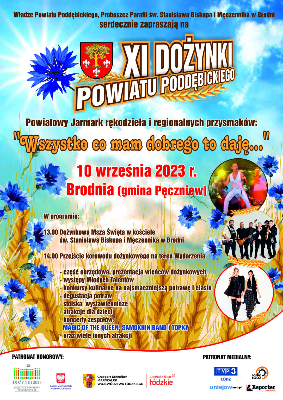 dożynki poddębice