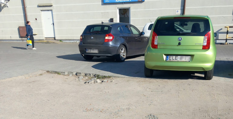 parking sklep