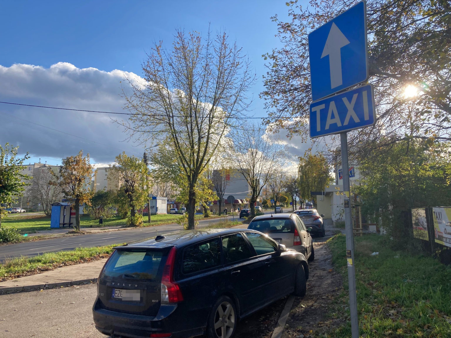 taxi postój