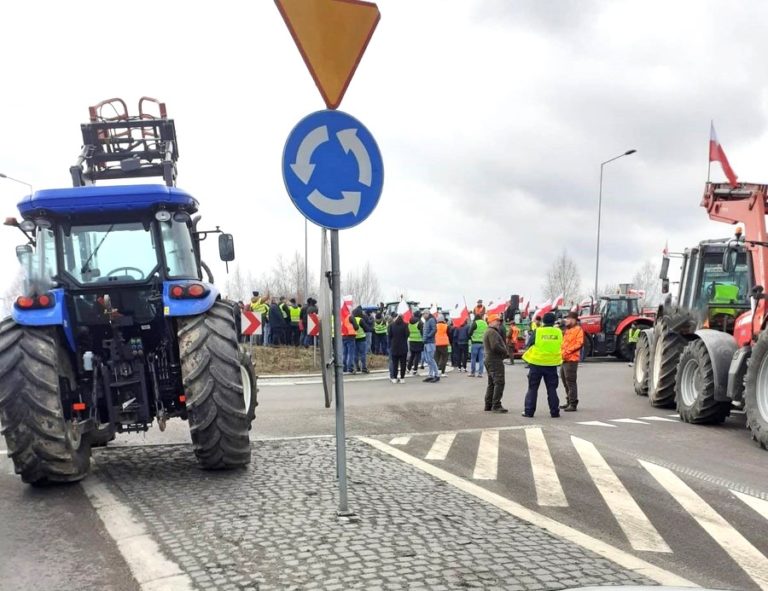 protest rolników