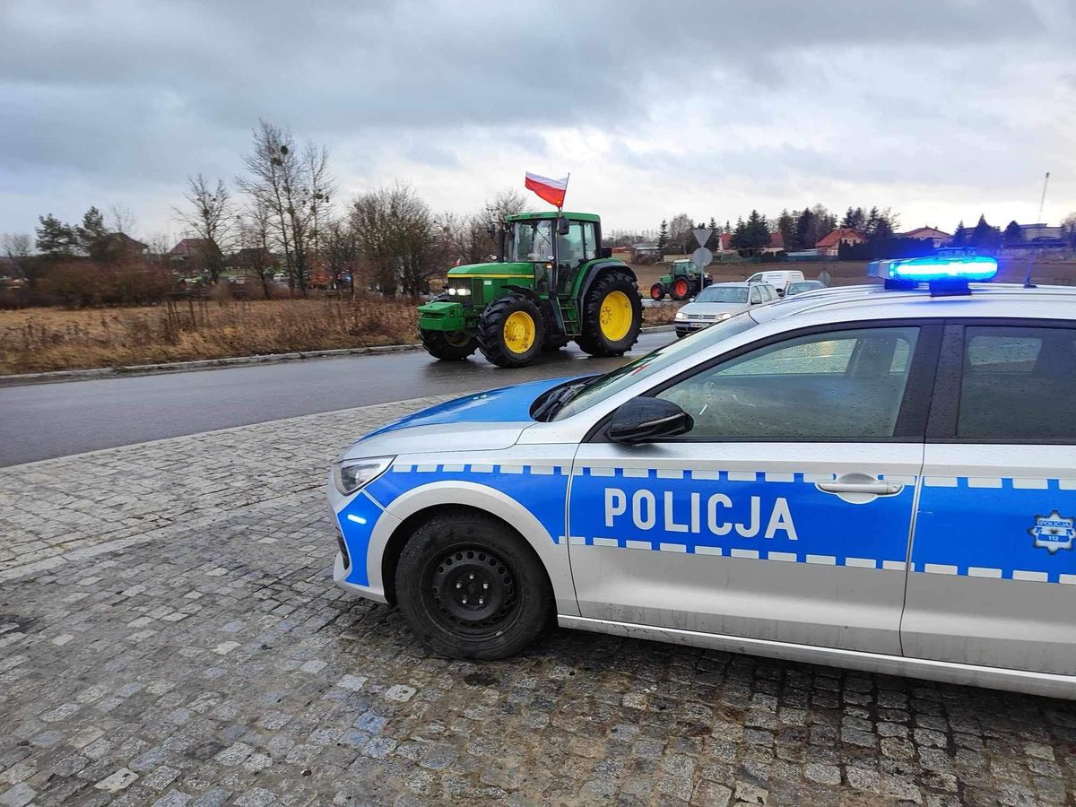 protest rolników