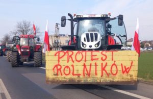protest rolników