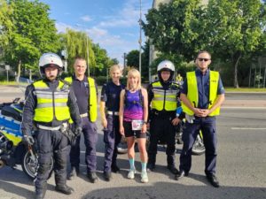 policjantka maraton