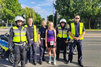 policjantka maraton