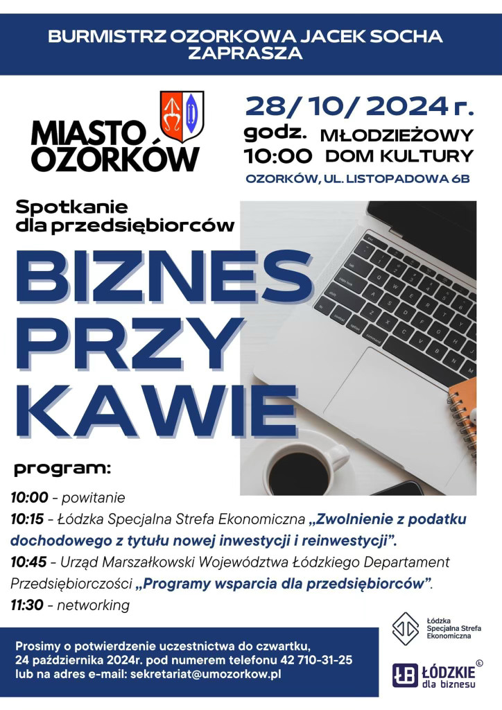 biznes przy kawie