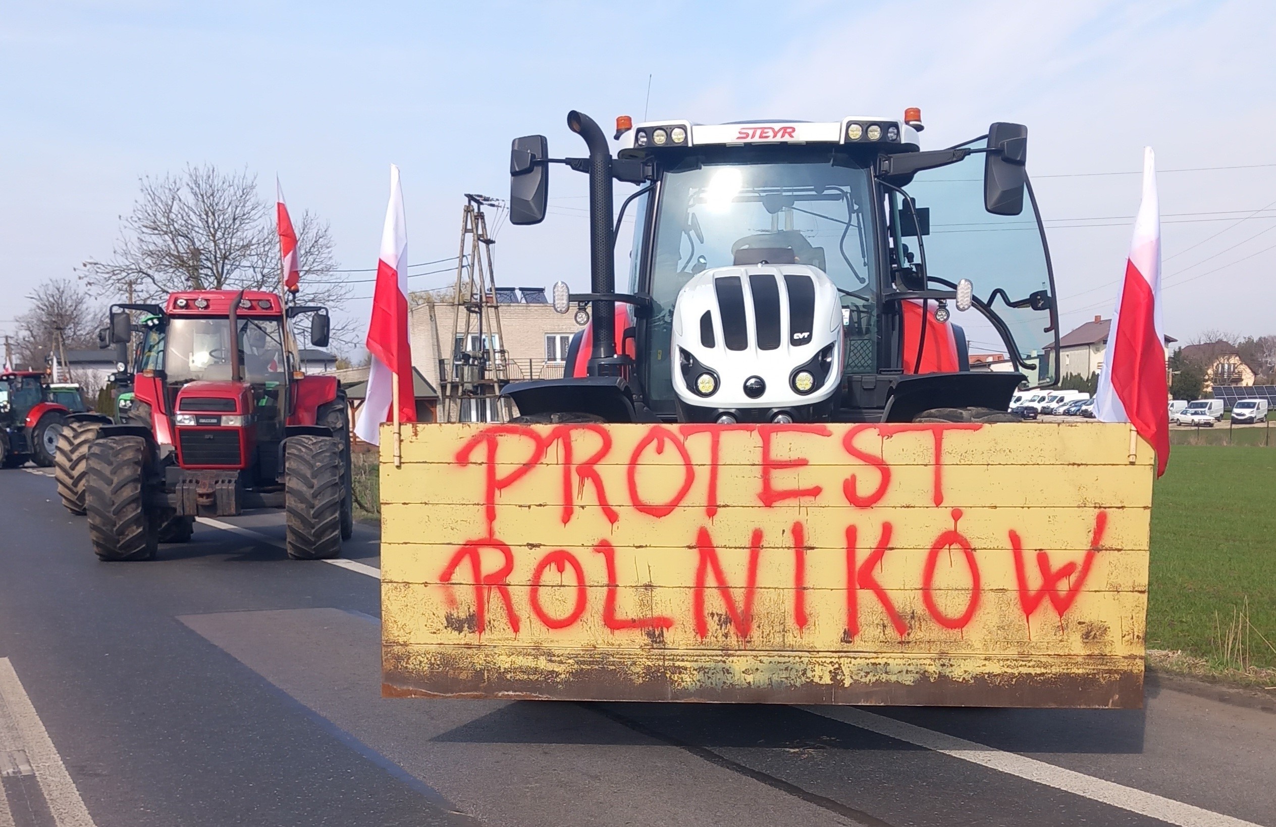 protest rolników