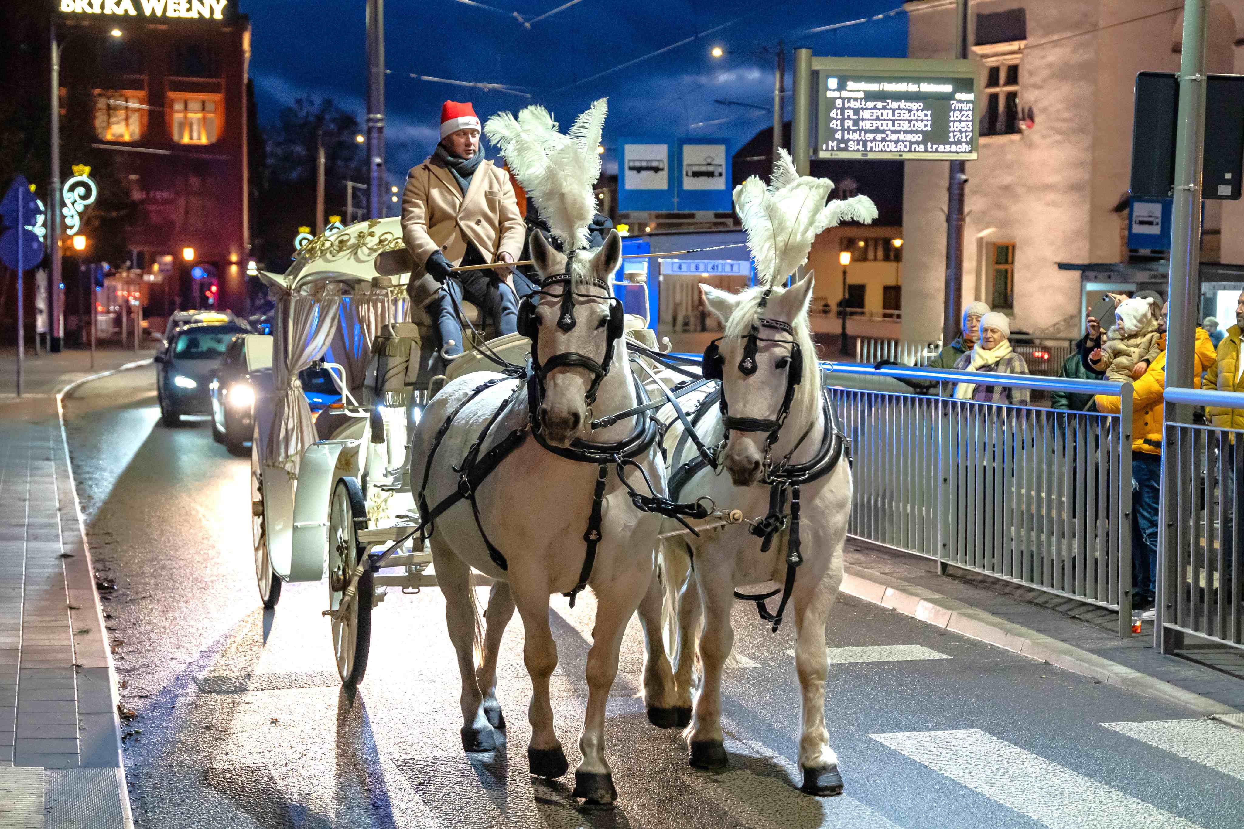 Świąteczna parada w Pabianicach