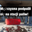 podpalił się