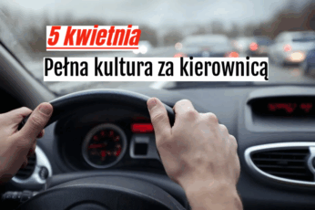 za kierownicą