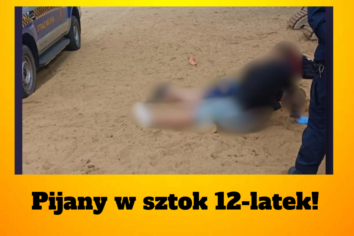 pijany 12-latek