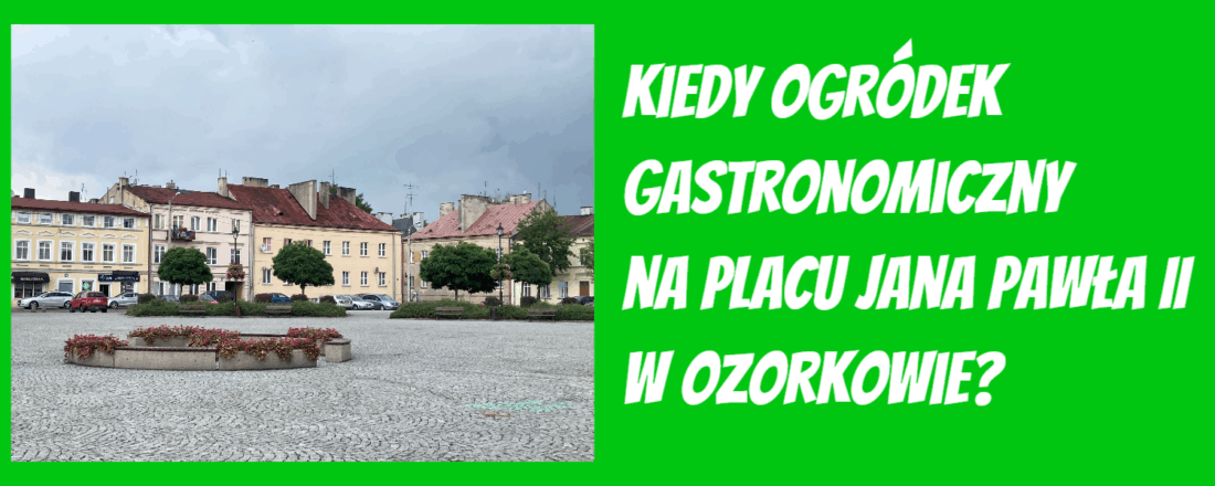 ogródek gastronomiczny