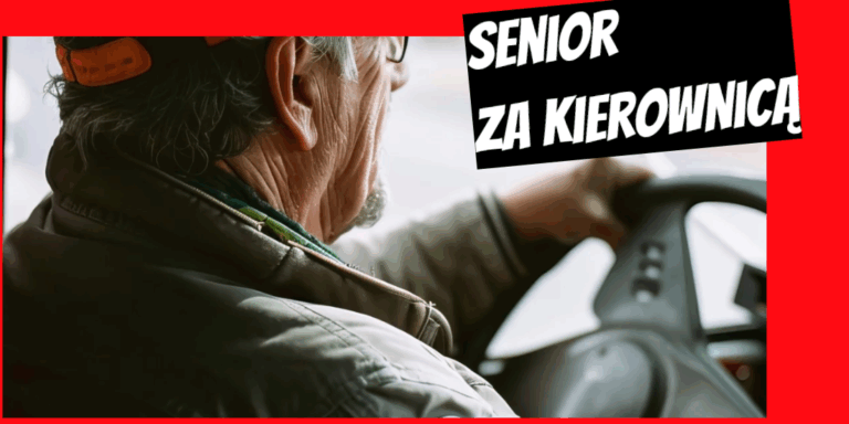 senior za kierownicą