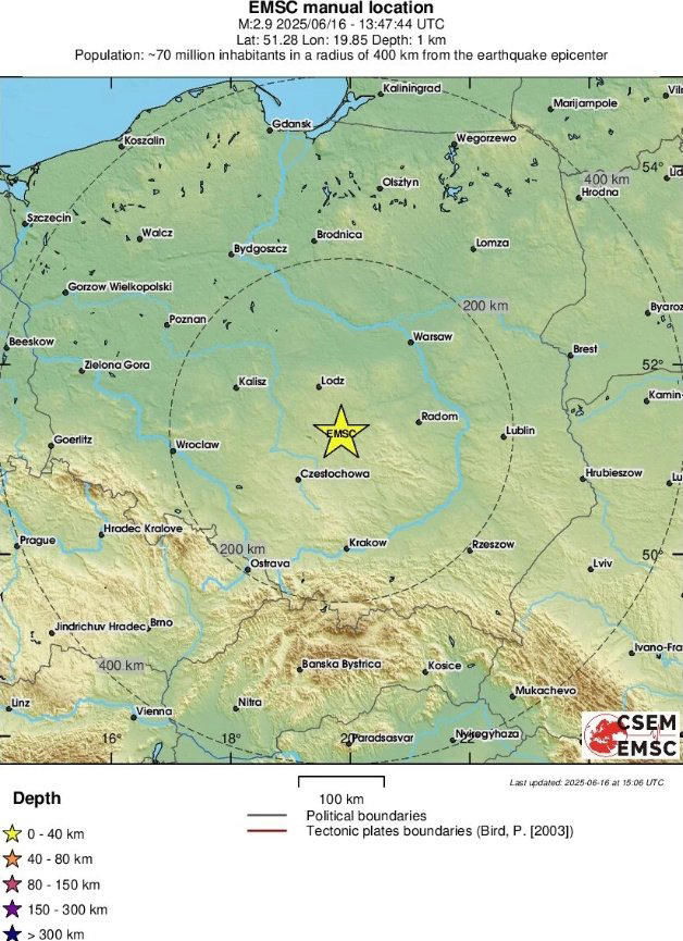 trzęsienie ziemi