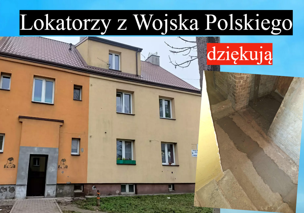 lokatorzy dziękują
