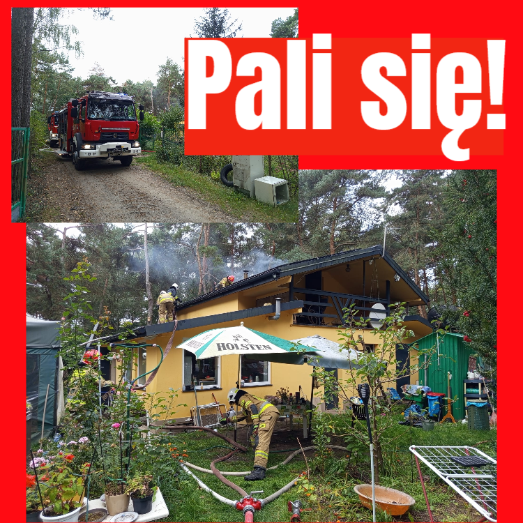pożar