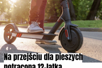 potrącenie na pasach
