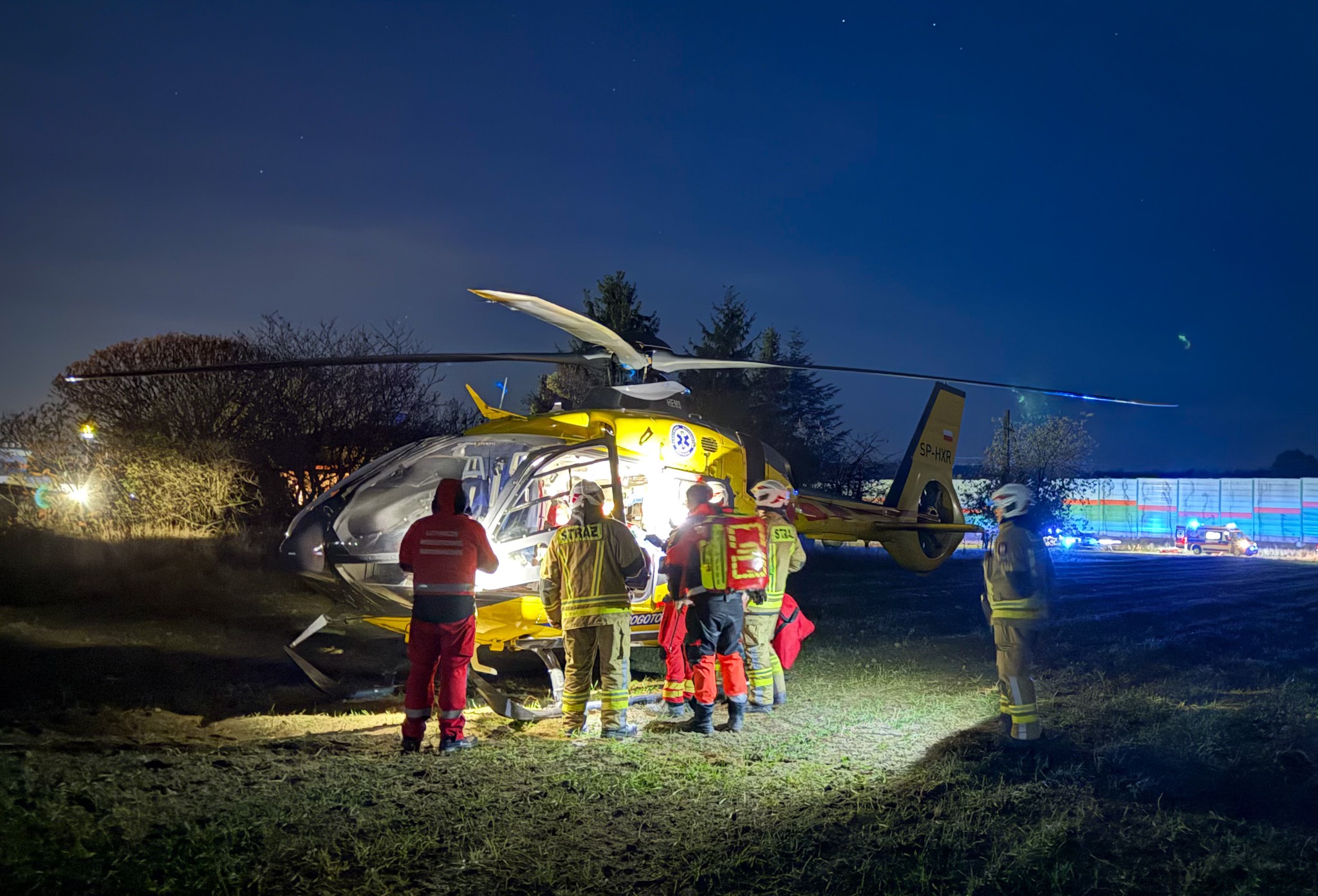 Potężna eksplozja i poparzeni ludzie!