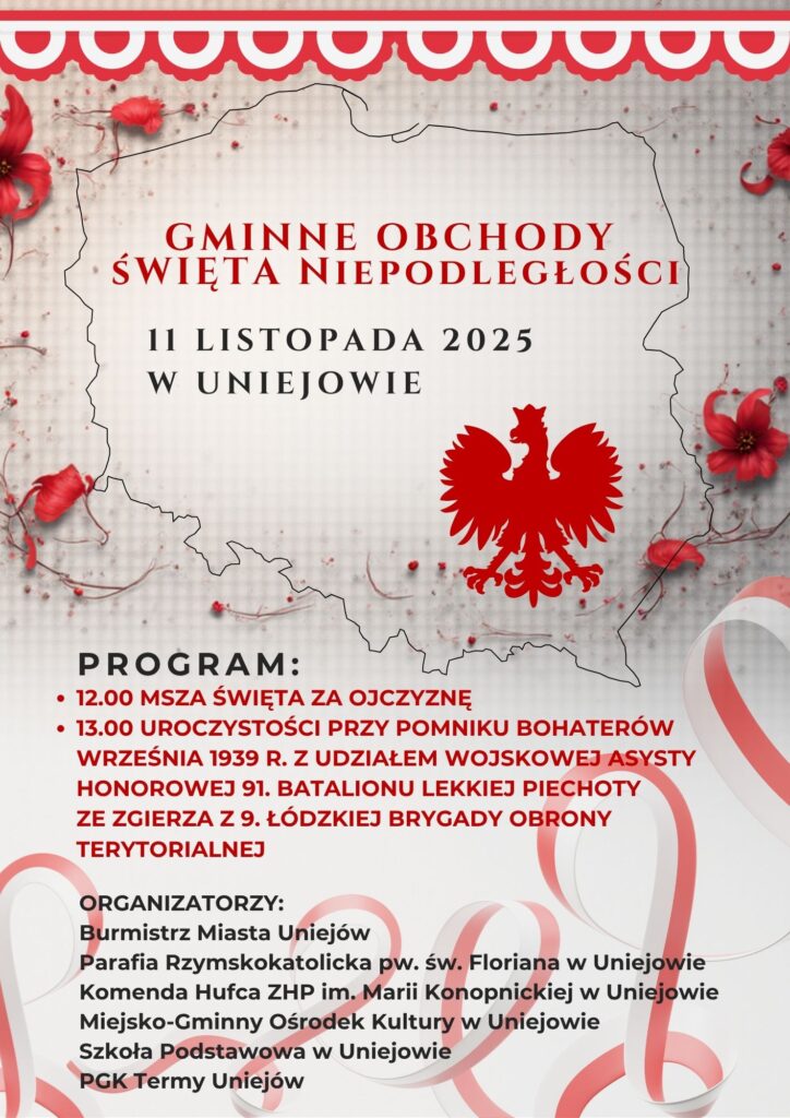 Obchody Święta Niepodległości w Uniejowie