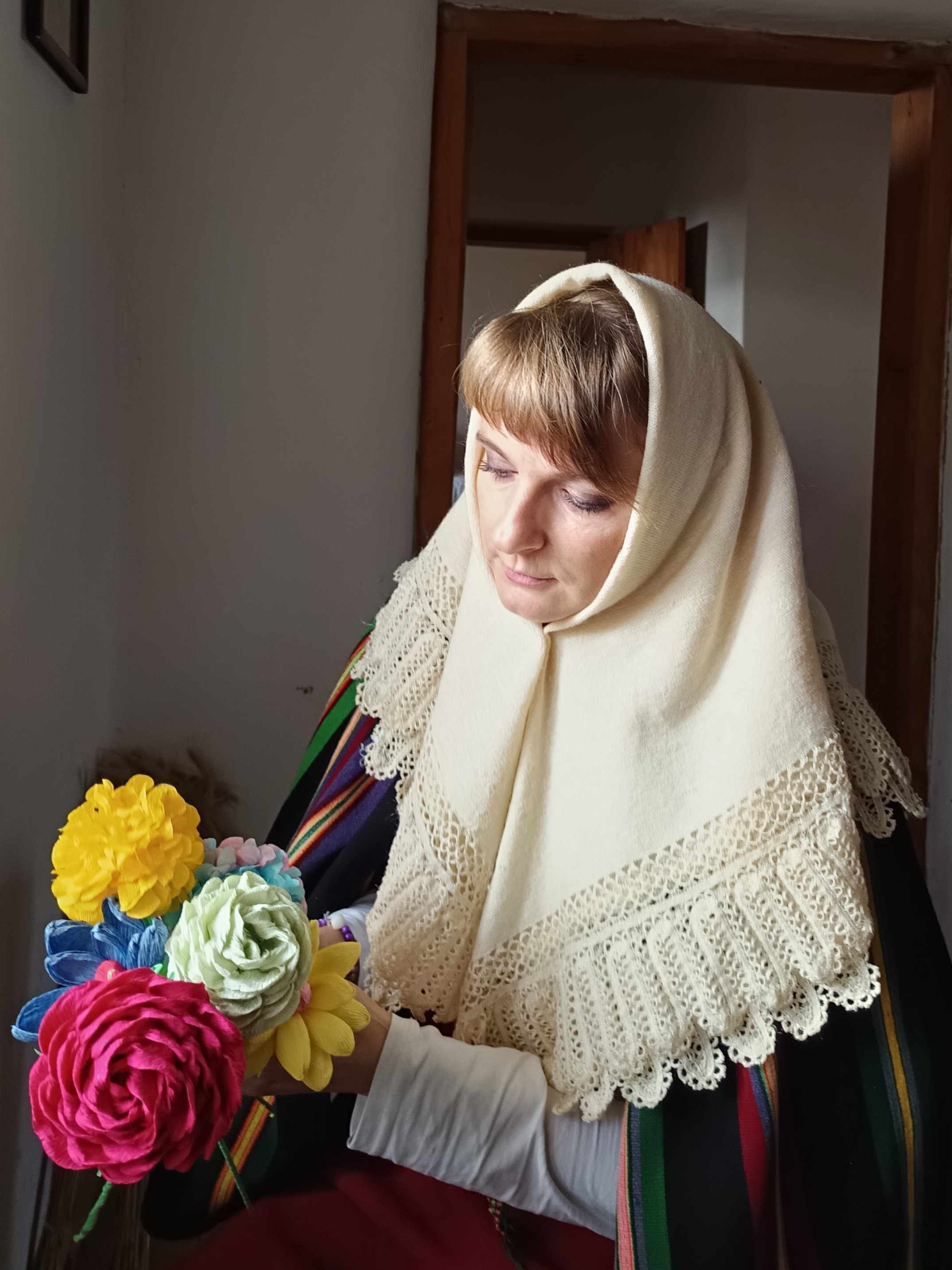 Chusty z wielbłądziej wełny w powiecie łęczyckim