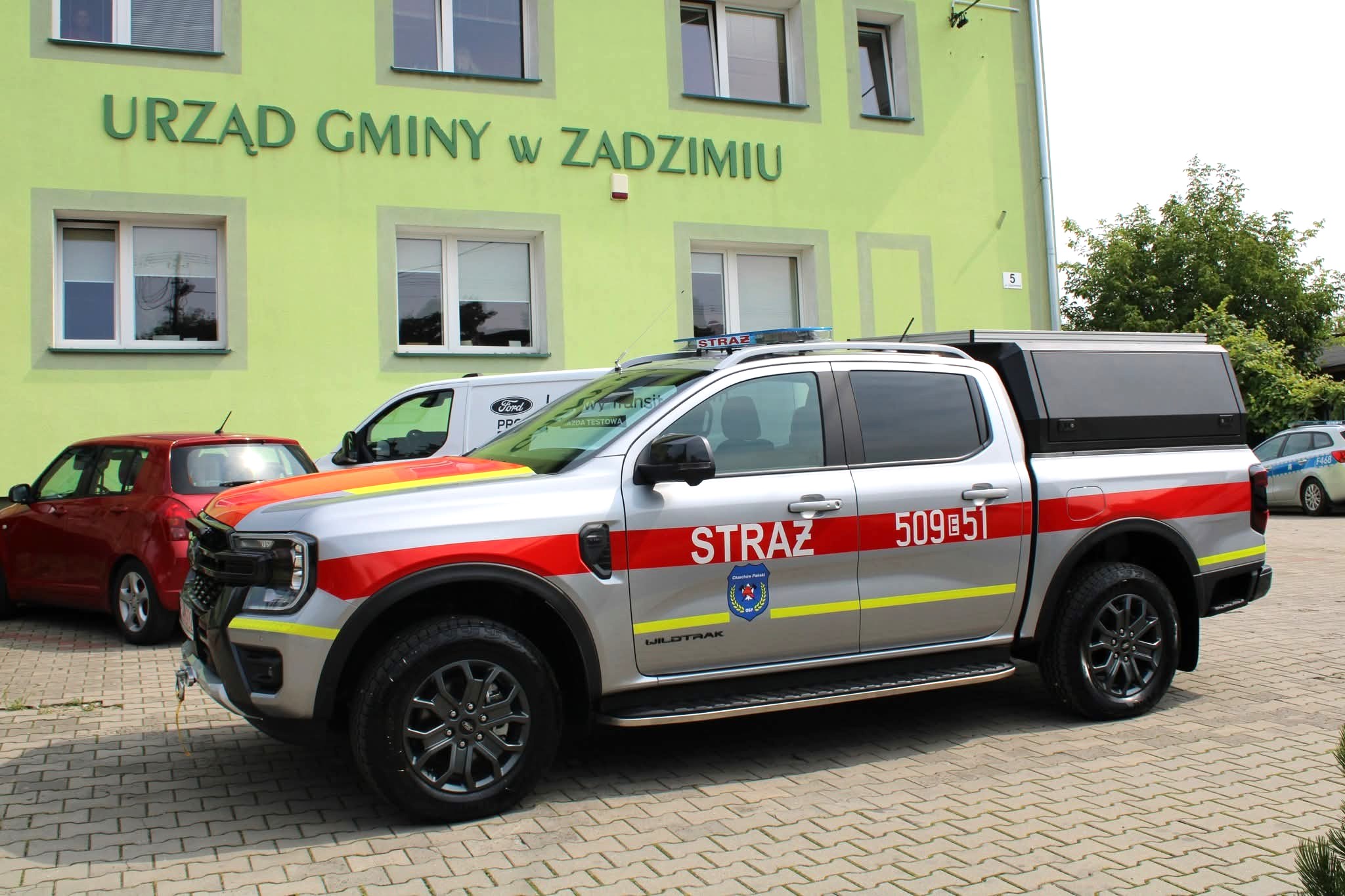 Dwa nowe samochody ratowniczo – gaśnicze