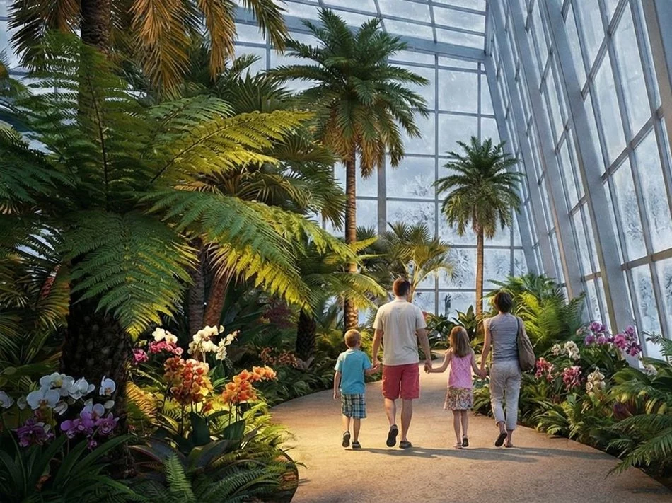 Całoroczna dżungla w Ogrodzie Botanicznym w Łodzi