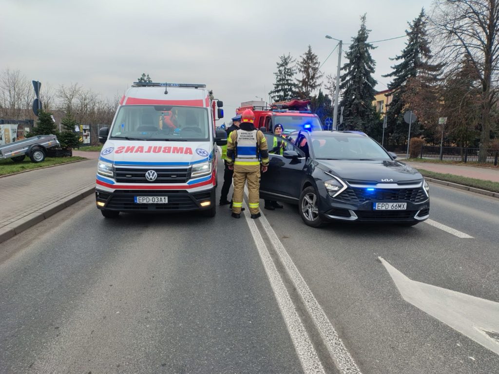 Kierowca volkswagena wjechał w pieszą na pasach