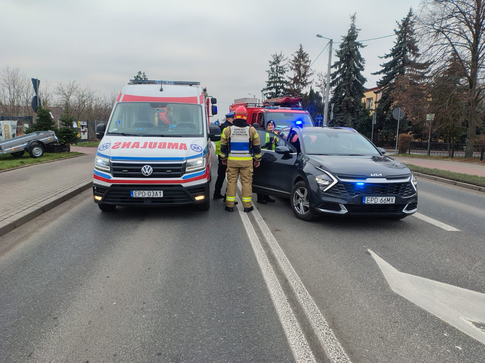 Kierowca volkswagena wjechał w pieszą na pasach