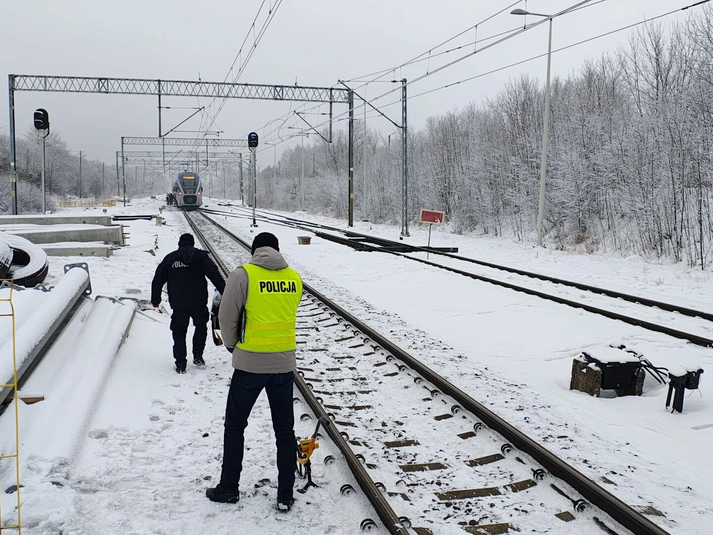 Śmiertelne potrącenie na torach